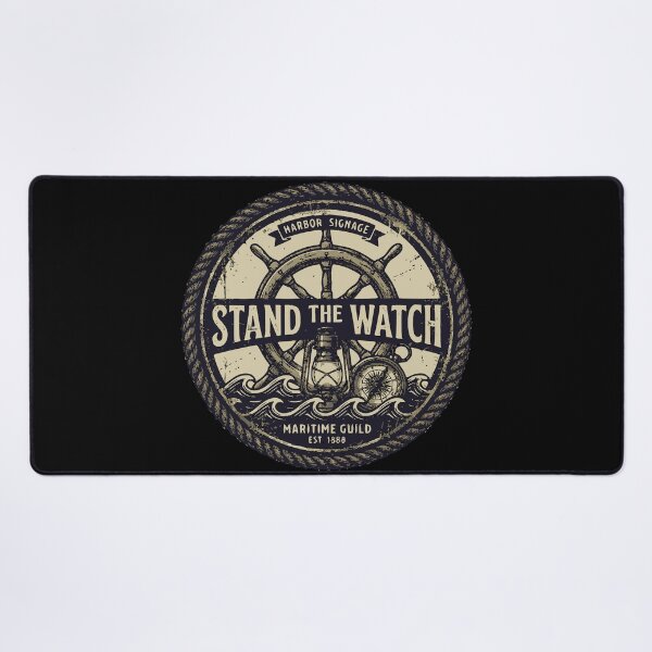 Item preview, Stand the Watch Vintage Maritime Tradition Design designed and sold by Coasties.