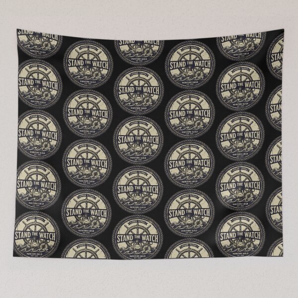 Item preview, Stand the Watch Vintage Maritime Tradition Design designed and sold by Coasties.
