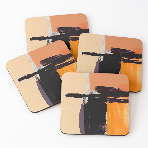 Item preview, Orange-Mango And Papaya-Yellow Hues Modern Abstract designed and sold by DEC02.