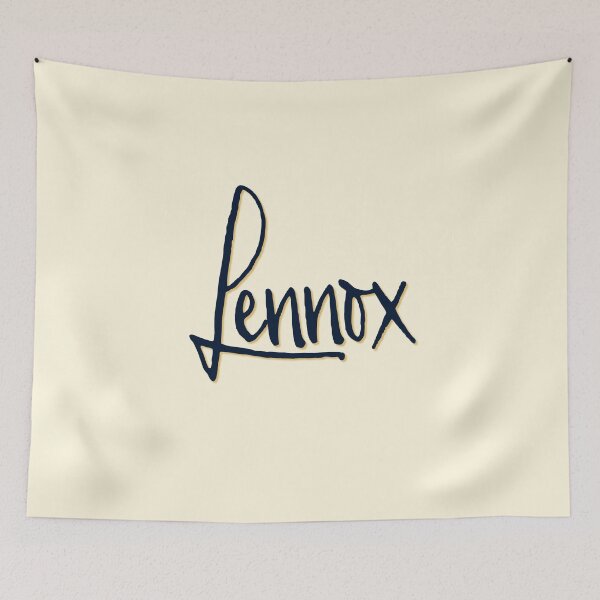 Item preview, LENNOX personalized type design designed and sold by CharlottePlaceArt.
