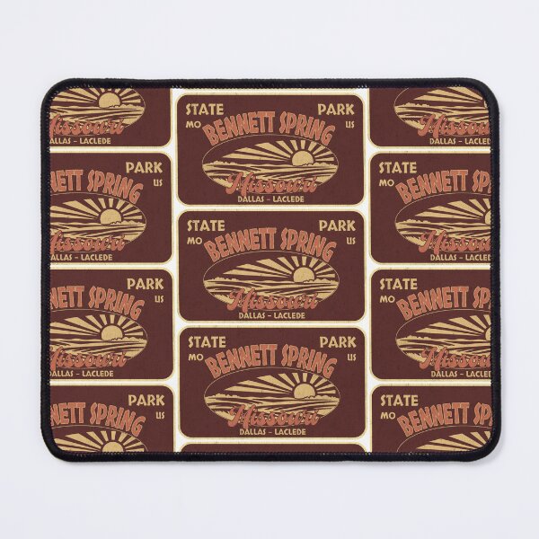 Item preview, Bennett Spring State Park, Dallas - Laclede, Missouri, badge design designed and sold by Wanderful-roads.