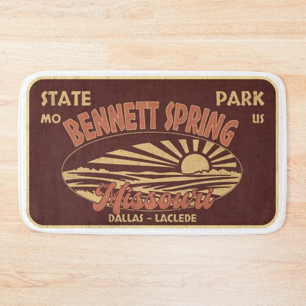 Item preview, Bennett Spring State Park, Dallas - Laclede, Missouri, badge design designed and sold by Wanderful-roads.