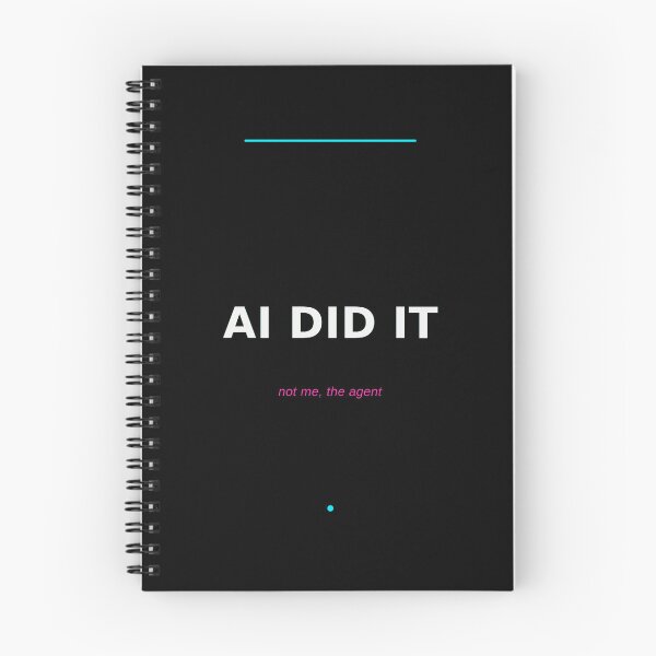 Item preview, AI DID IT designed and sold by HermesDidIt.