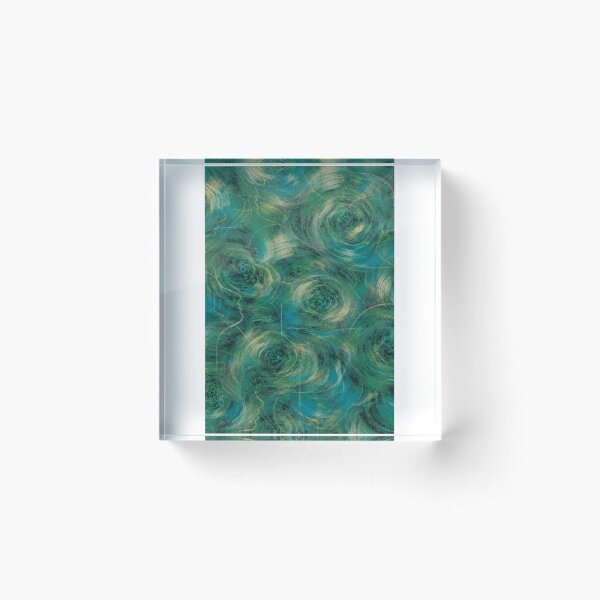 Item preview, abstract of Slowness Dive into the fire ocean of spirit away designed and sold by moodboardzz.
