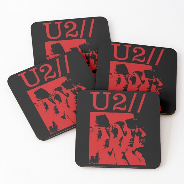 Item preview, Four Men Close Up Portraits Red High Contrast designed and sold by StockItaly.