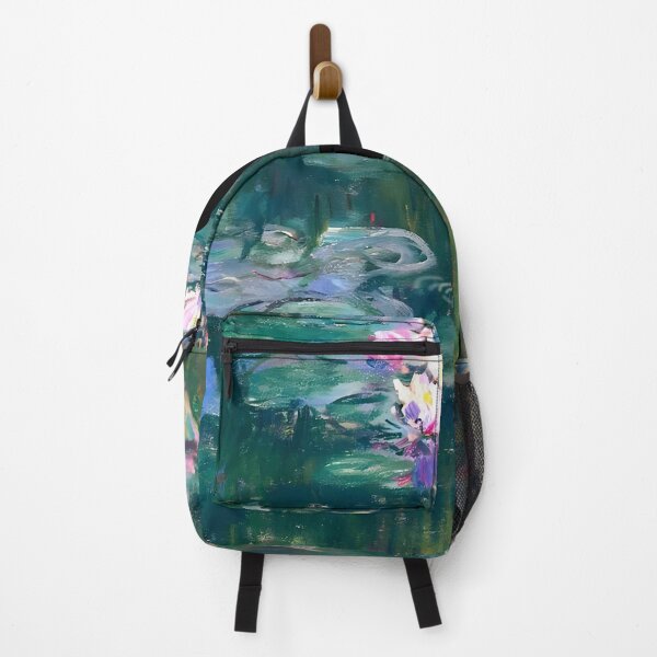 Item preview, Monet Cat in Water Lilies Pond designed and sold by PurrfectHome.