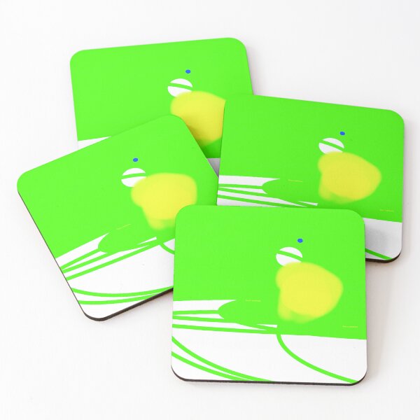 Item preview, Green and yellow abstraction designed and sold by Dniprianka.