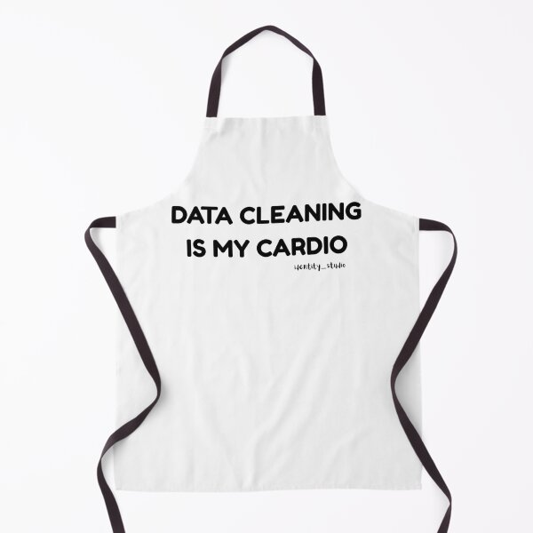 Item preview, Data Cleaning Is My Cardio – Funny Data Analyst & Excel Nerd designed and sold by Identity Studio.