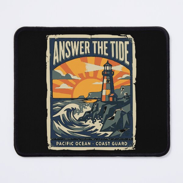 Item preview, Answer the Tide Vintage Coastal Heritage Design designed and sold by Coasties.