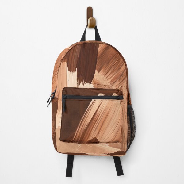 Item preview, Brown Abstract Oil Paint Brush Strokes designed and sold by VibeStyletwo.