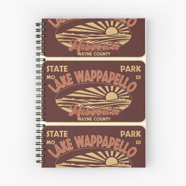 Item preview, Lake Wappapello State Park, Wayne County, Missouri, badge design designed and sold by Wanderful-roads.