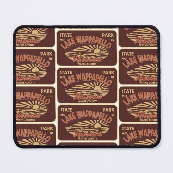 Item preview, Lake Wappapello State Park, Wayne County, Missouri, badge design designed and sold by Wanderful-roads.
