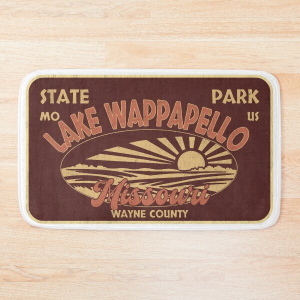 Item preview, Lake Wappapello State Park, Wayne County, Missouri, badge design designed and sold by Wanderful-roads.
