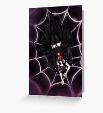 Black Widow Greeting Card