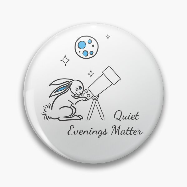 Item preview, Quiet Evenings Matter | Cozy Bunny Stargazing designed and sold by Samaya-.