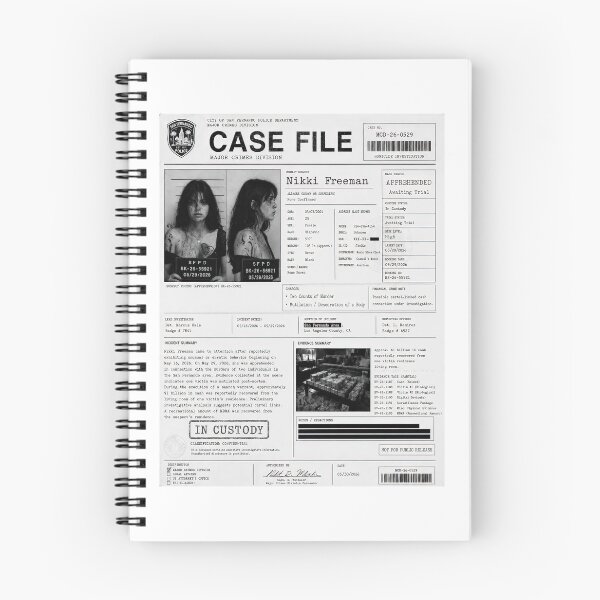 Item preview, Obsession 2026 Nikki Mugshot designed and sold by Landesign.
