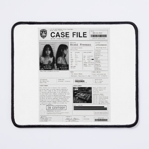 Item preview, Obsession 2026 Nikki Mugshot designed and sold by Landesign.