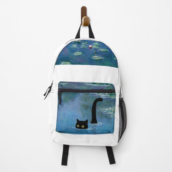 Item preview, Cat Print Monet Waterlily designed and sold by PurrfectHome.