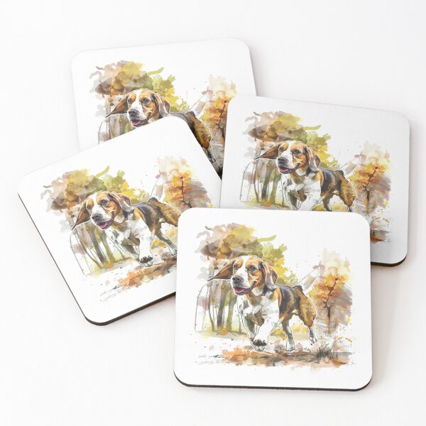 Item preview, Beagle Dog | Cute Puppy Aesthetic Art designed and sold by Mandayartstudio.
