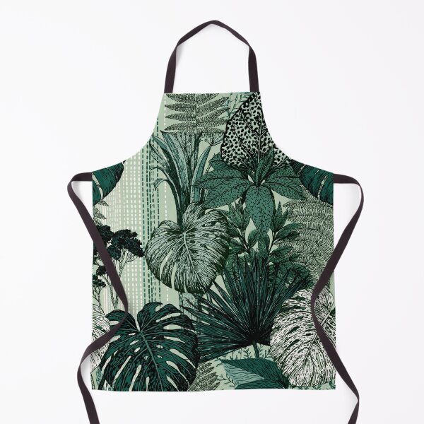 Item preview, Large Monstera and Tropical Jungle Leaves Botanical Pattern designed and sold by VectorForge.