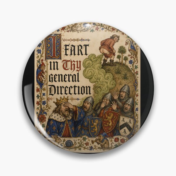 Item preview, Knights Medieval Fart in Thy General Direction designed and sold by Genius Geek.