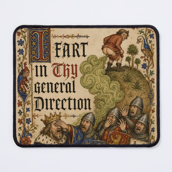 Item preview, Knights Medieval Fart in Thy General Direction designed and sold by Genius Geek.