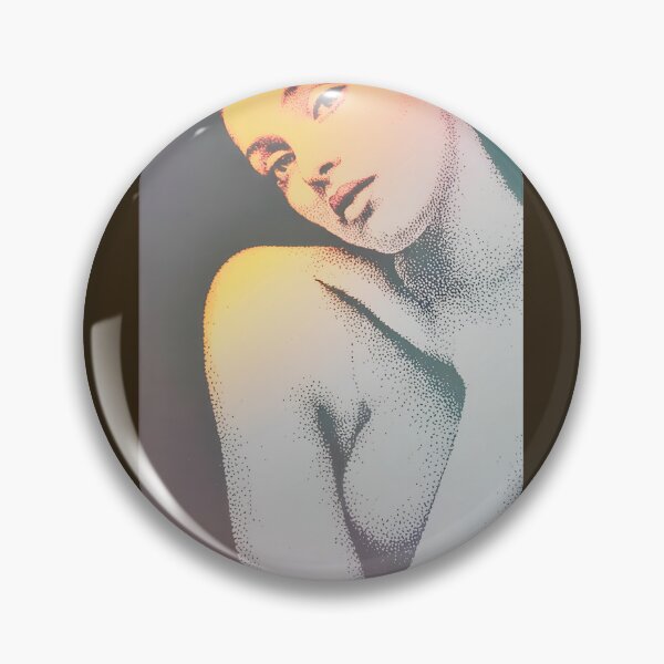 Item preview, Stippled Portrait with Warm Gradient designed and sold by SimonettakleArt.