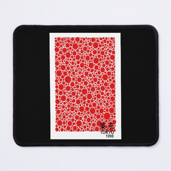 Item preview, Yayoi Kusama Red Dots Poster 1998 - Iconic Infinity Nets Wall Art Print, Tokyo Minimalist Decor designed and sold by MorningJoco.