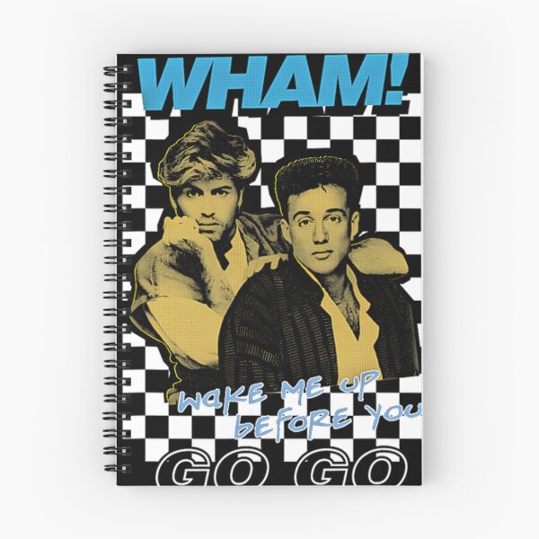 Item preview, 80s Pop Duo Portrait with Checkered Background and Track Title designed and sold by Giftee01.