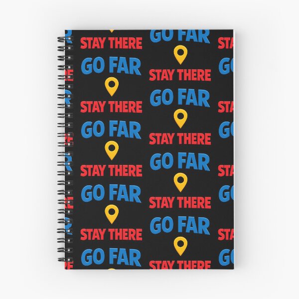 Item preview, Go Far Stay There Funny Sarcastic Travel Quote designed and sold by TeeTimeTreasure.