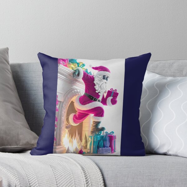 Item preview, Santa Claus  Christmas Gifts by the Fireplace Art designed and sold by SimonettakleArt.