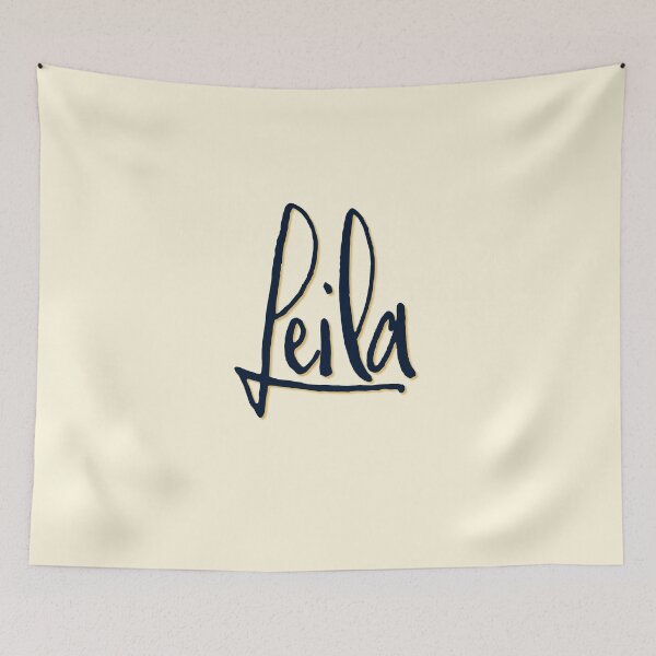 Item preview, LEILA personalized type design designed and sold by CharlottePlaceArt.