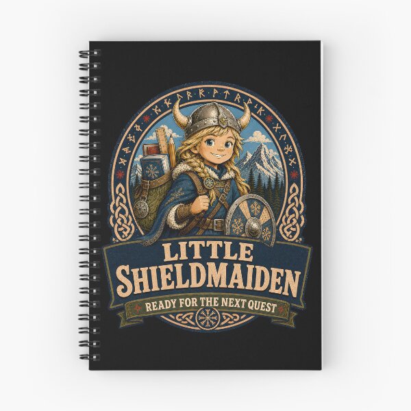 Item preview, Little Shieldmaiden – Ready for the Next Quest designed and sold by R3X .