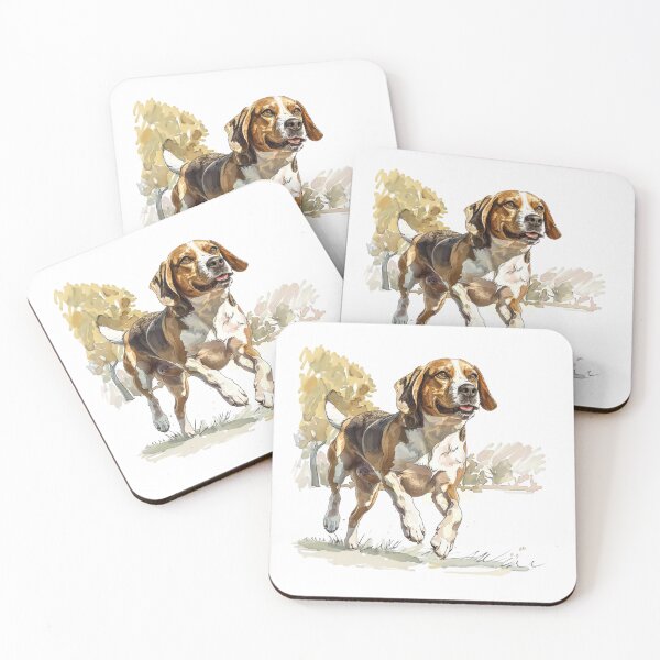 Item preview, Beagle Dog | Cute Puppy Aesthetic Art designed and sold by Mandayartstudio.