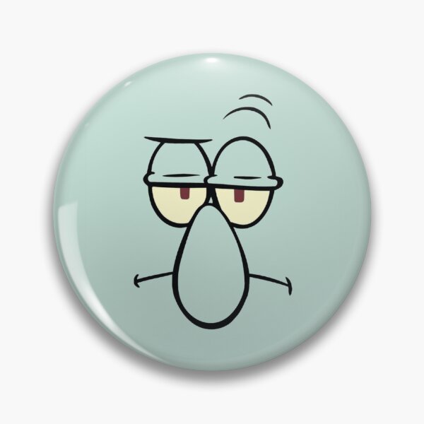 Item preview, Squidward Face | SpongeBob SquarePants designed and sold by Kiradesigns06.
