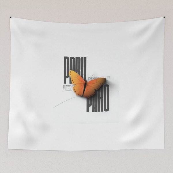 Item preview, Paris Butterfly Minimalist Aesthetic Art designed and sold by Stickershutter.