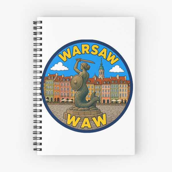 Item preview, Warsaw WAW Airport Code Travel Sticker designed and sold by Martin's_Design.