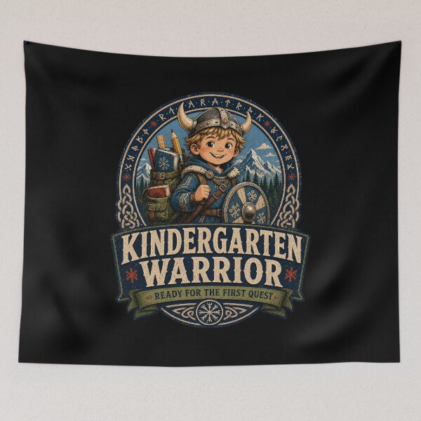 Item preview, Kindergarten Warrior – Ready for the First Quest designed and sold by R3X .