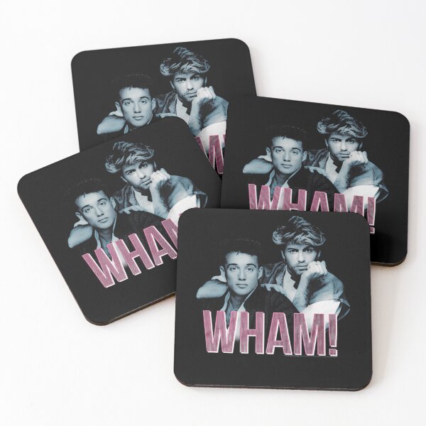Item preview, 80s Pop Duo Studio Portrait with Pink Lettering designed and sold by Giftee01.