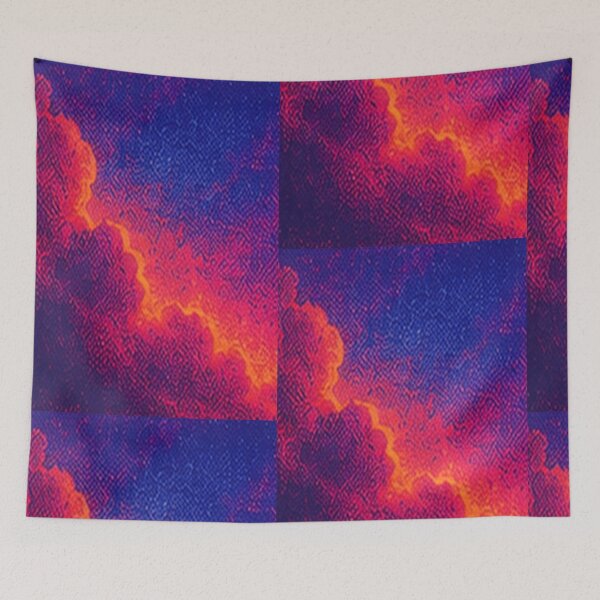 Item preview, Low Poly Graphic Gradien Trippy artwork designed and sold by moodboardzz.