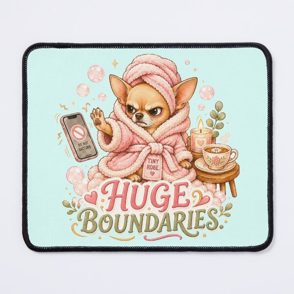 Item preview, Grumpy Chihuahua Self Care Spa Day Humor designed and sold by Gentlestate.
