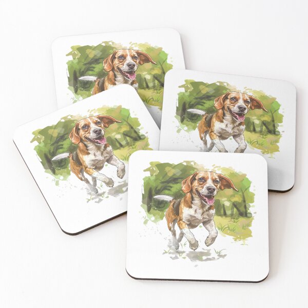 Item preview, Beagle Dog | Cute Puppy Aesthetic Art designed and sold by Mandayartstudio.