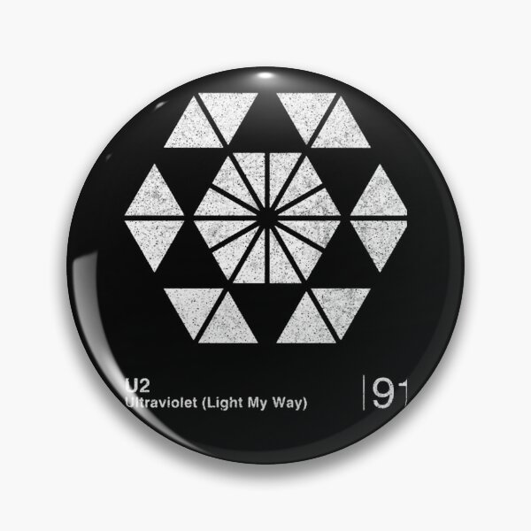 Item preview, Geometric White Triangle Pattern Hexagon designed and sold by elalaoui attou.