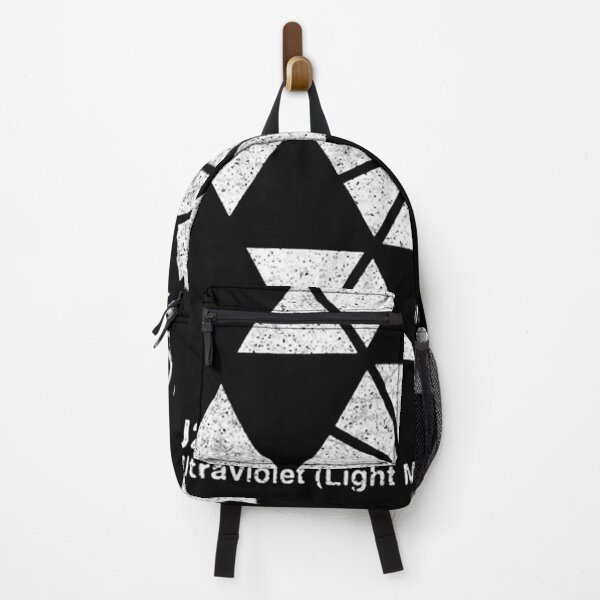 Item preview, Geometric White Triangle Pattern Hexagon designed and sold by elalaoui attou.
