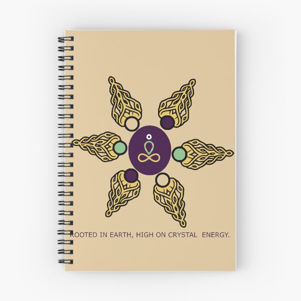 Item preview,  Spiritual Crystal Mandala – Meditation & Sacred Energy Art Earth Sand Edition  designed and sold by Macramellennias.