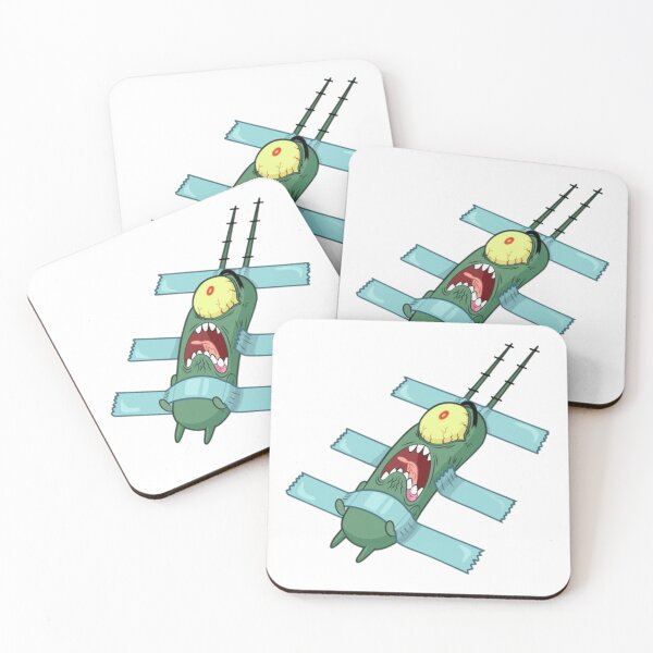 Item preview, Screaming Plankton Taped Up Meme  designed and sold by Kiradesigns06.