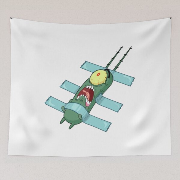 Item preview, Screaming Plankton Taped Up Meme  designed and sold by Kiradesigns06.