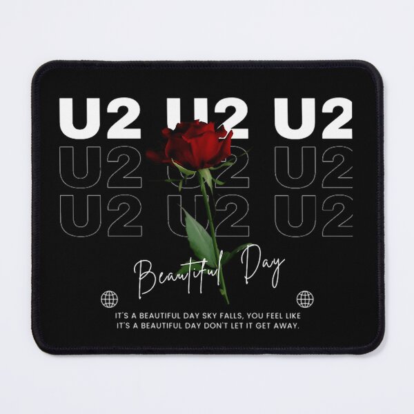 Item preview, Red Rose Flower With Cursive Song Lyrics Poster designed and sold by elalaoui attou.