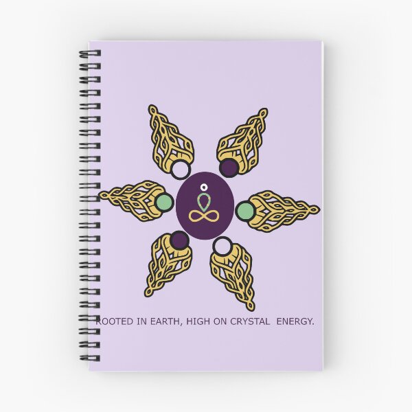 Item preview, Spiritual Crystal Mandala – Meditation & Sacred Energy Art Pale Lavender  Edition  designed and sold by Macramellennias.
