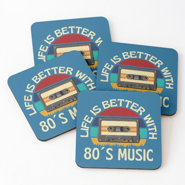 Item preview, Life Is Better With 80s Music Retro designed and sold by Vicky021.